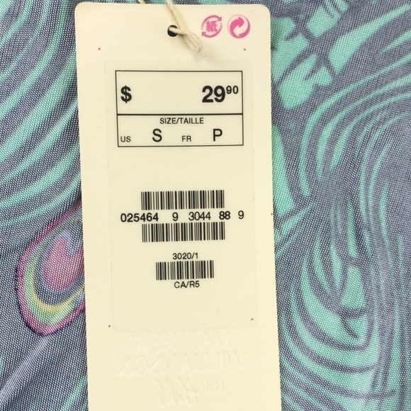 MATTHEW Williamson/H&M collab NWT peacock tank - Picture 5 of 5